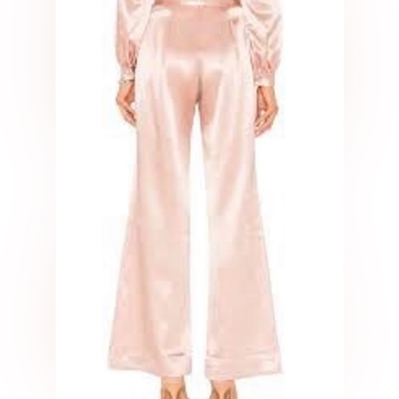 Revolve Rose Quartz Silk Outfit - Picture 3 of 8